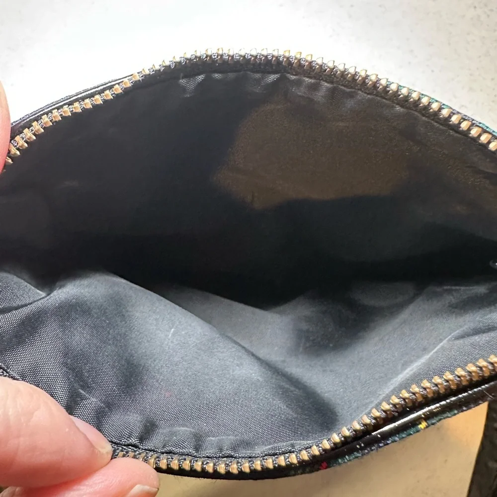 MAC Plaid Crossbody Bag with Gold Accents - Picture 6 of 6